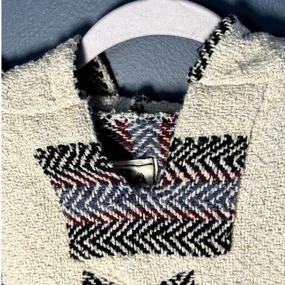 Baja Joe multicolored knitted hooded long sleeve sweater Size Medium - Picture 5 of 12